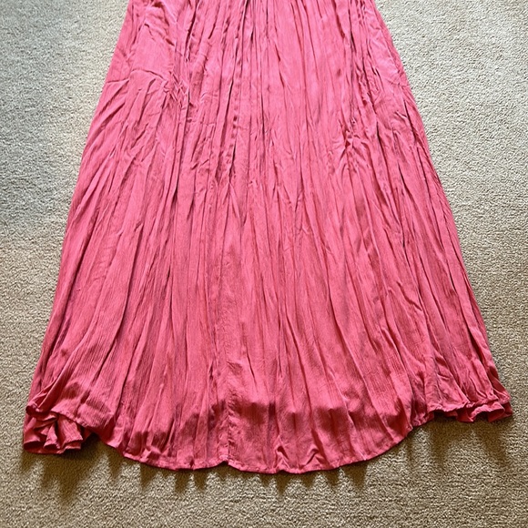 Elan pink long flowing dress - Picture 3 of 6